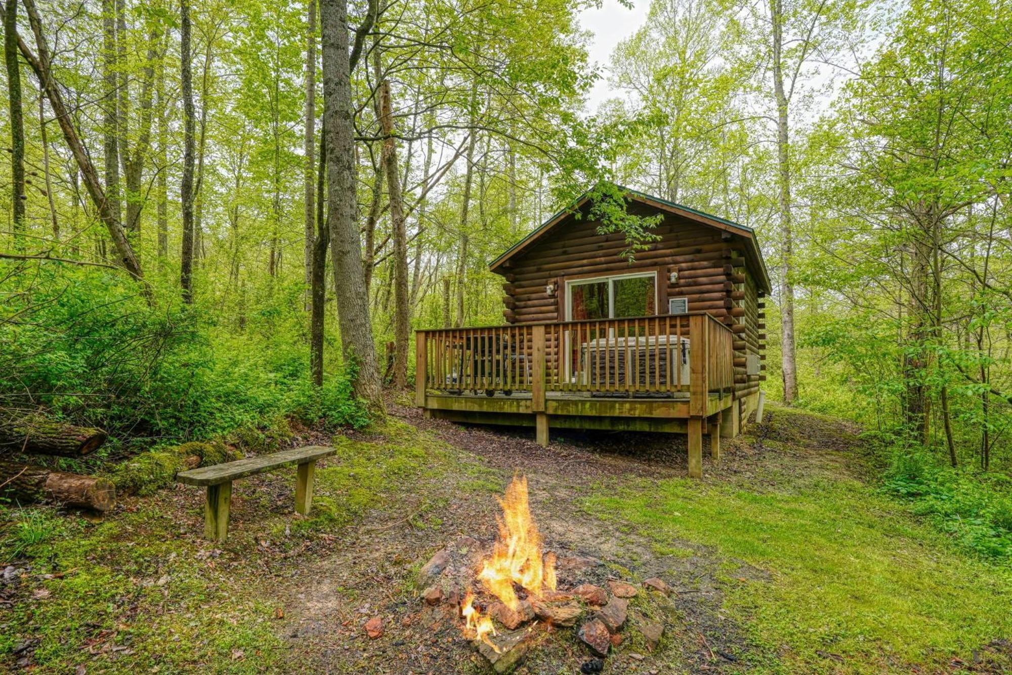 Blue Rose Cabins - Cozy Cabin Лоґан Екстер'єр фото